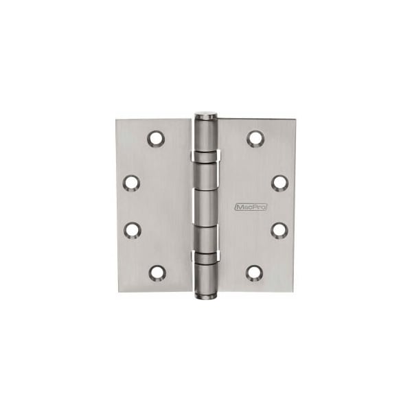 Yale Commercial McKinney MacPro Hinges, MPB91 4 1/2 x 4 x1/2 NRP US32D, 6"L x 6"W x 2"H, 8-1/2" Dia 85531 - main